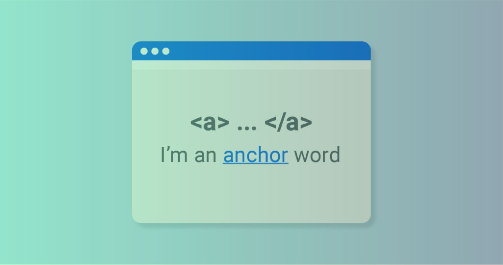 anchor text