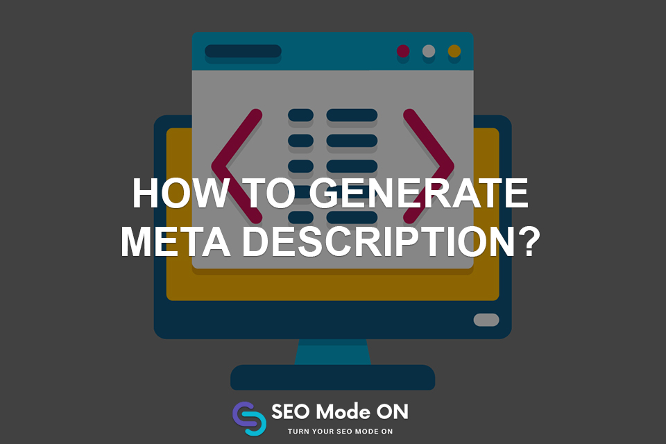 how to generate meta description