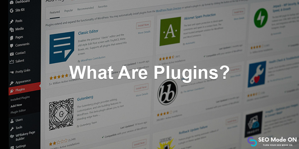 what are plugins